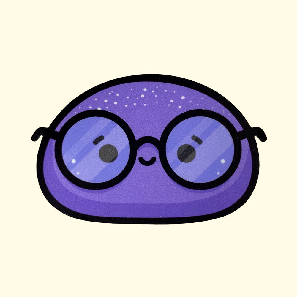 Ponpon with Glasses Vinyl Sticker – Bad Oven