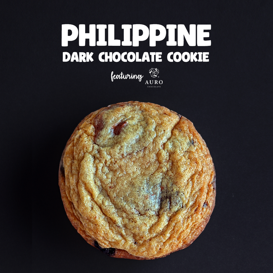 Philippine Dark Chocolate Cookie [2-Pack]