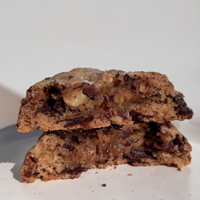 Load image into Gallery viewer, Chunky 73% Dark Chocolate Walnut Cookie feat. French Broad Chocolate [2-Pack]
