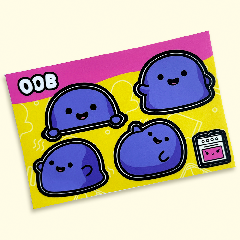 Oob Sticker Sheet – Bad Oven