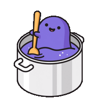 Load image into Gallery viewer, Smol Oob Cooking Sticker
